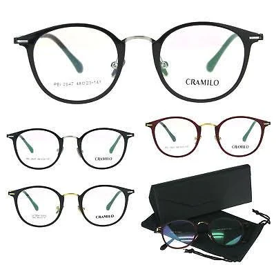 Optical Quality Round Keyhole Circle Lens Horn Eyeglasses Frame by ...