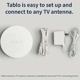 Tablo 4th Gen 4-Tuner 128GB Over-The-Air DVR by Tablo | Reco