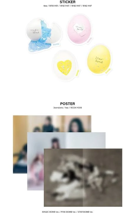 ILLIT - Bomb 3rd Mini Album GLLIT Ver Random by ILLIT | Reco