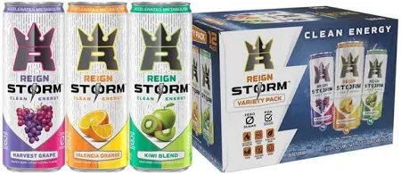 Reign Storm Variety Pack Clean Energy Drink 12 Can Box Zero Sugar 10 by ...