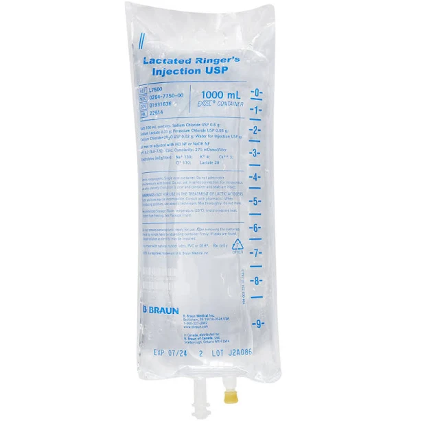 IV Bags, IV Fluid Solution for Intravenous & Infusion IV Therapy (Rx ...