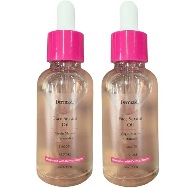 Dermasil Skincare | Dermasil Face Serum Oil Virgin Marula Ceramide Set | Color: Cream/Pink | Size: Os | Karly687's Closet
