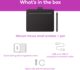 Wacom Intuos Bluetooth Drawing Tablet by Wacom | Reco