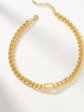 Uncommon James Bold Curb Chain Necklace by Uncommon James | Reco