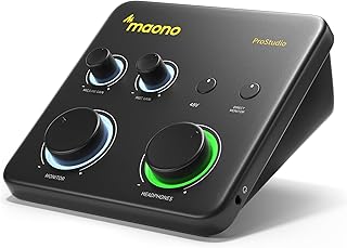 4-Channel Bluetooth Studio Audio Mixer-DJ Sound Controller Interface ...