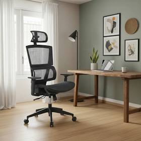 Realspace Radano Mesh High-Back Executive Office Chair by Realspace | Reco
